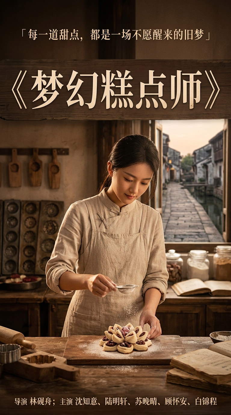 《梦幻糕点师》海报